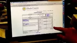 Property Research Using the Hinds County Landroll