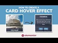 Simple Card Hover Effect Elementor