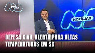 Central do Tempo – SC terá dias quentes e abafados com chance de temporais isolados