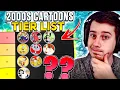 2000s CARTOONS Tier List Which 2000 Cartoon Was The Best Cartoons Tier List Ranking
