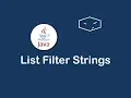 list filter strings in java