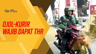 Kemenaker Sebut Driver Ojek Online Berhak Dapat THR