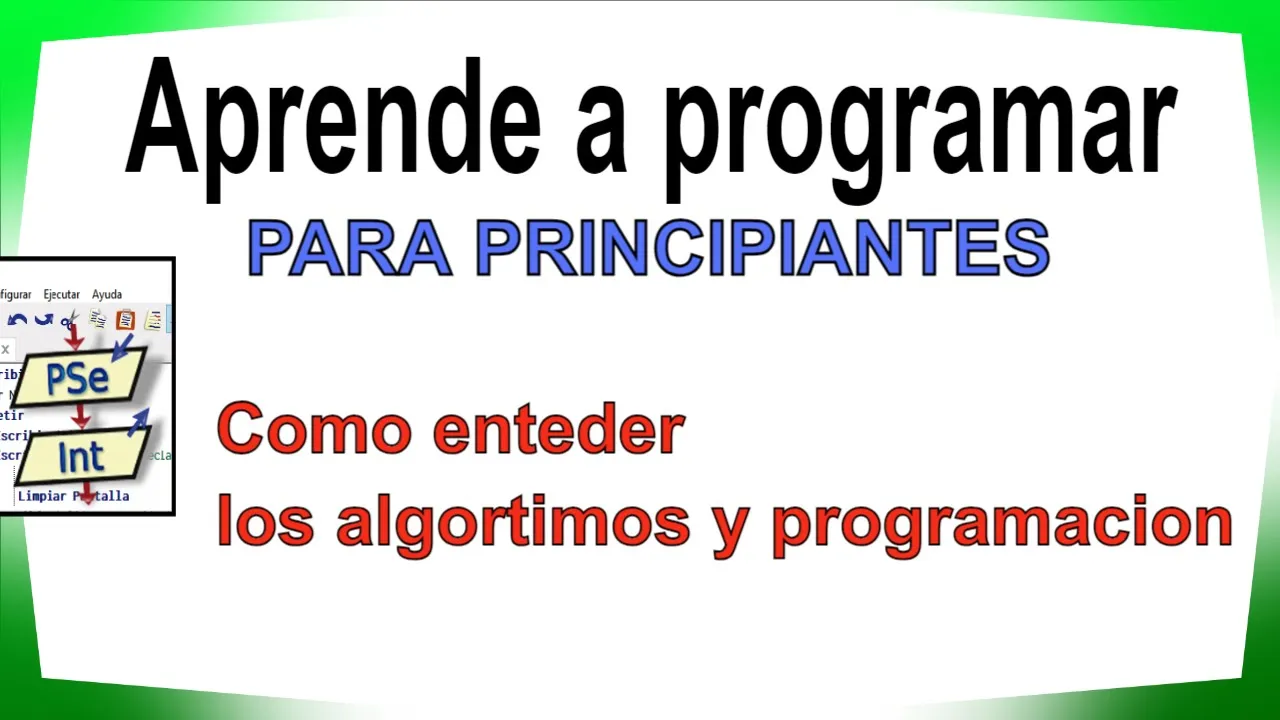 aprende algoritmos Rapido con estos SECRETOS