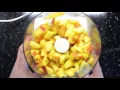 How to Make Peach Sorbet