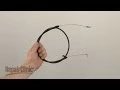 Craftsman Lawn Mower Control Cable Replacement - 04661A