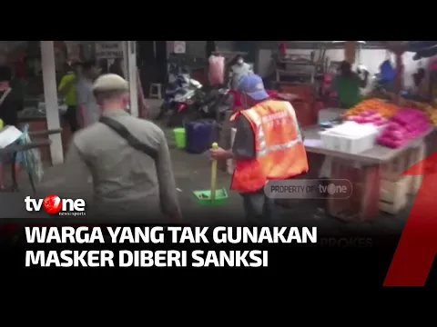 Angka Covid-19 Meningkat, Petugas Kembali Razia Masker di Jaksel