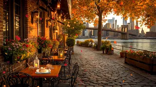 New York Autumn Morning Ambience Cozy Coffee Shop Relaxing Jazz Music For A Good Mood All Day  New York Autumn Morning Ambience Cozy Coffee Shop Relaxing Jazz Music For A Good Mood All Day