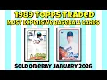 1989 Topps Traded Most Expensive eBay Sales Baseball Cards January 2026
