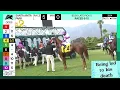 Closing Day killing at SantaAnitaParkLive RIP EDDIE S LAST 10 27 24