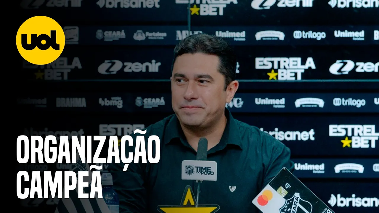 PRESIDENTE DO CEARÁ FALA SOBRE A ORGANIZAÇÃO DO FUTEBOL CEARENSE