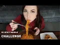 5X SPICY NOODLE CHALLENGE i fail miserably