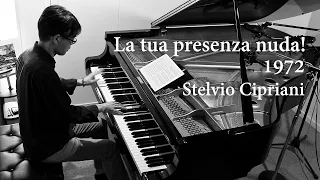 la tua presenza nuda 1972 stelvio cipriani main theme piano solo sheet music 