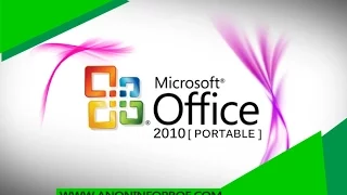 طريقة تحميل حزمة برامج Microsoft Office 2010 بدون تثبيت 