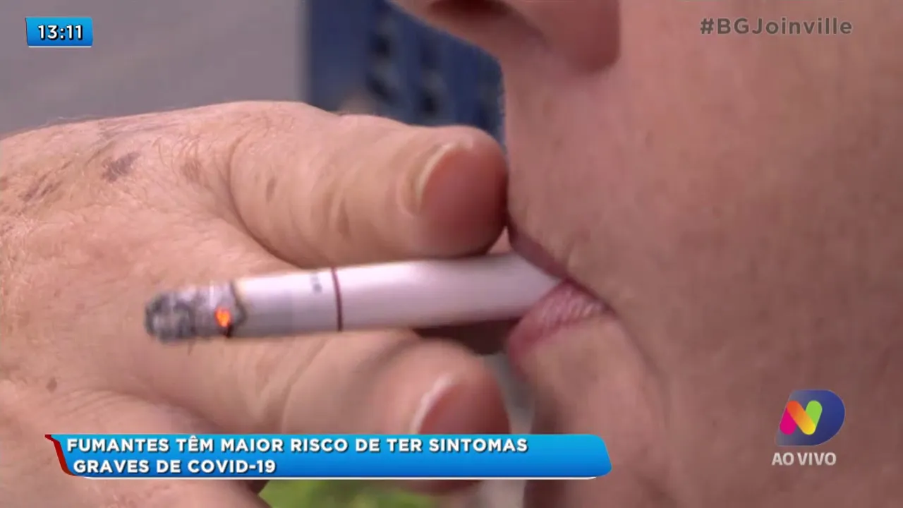 Fumantes têm maior risco de ter sintomas graves de covid 19