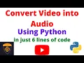 Convert into using Python in Hindi Python Project