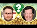 WHO S RICHER - Seth Rogen or Stephen Colbert