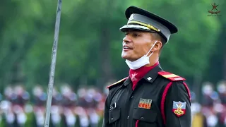 kadam kadam badhaye ja by gentlemen cadets ima dehradun