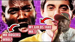 Mr T vs Mr Rogers. Epic Rap Battles of History - REACTION