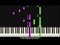 I Do by Jay Chou (周杰倫) synthesia piano tutorial + sheet music + lyrics
