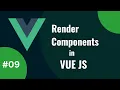 Render Components in Vuejs Php Laravel