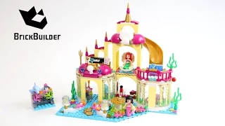 Lego Disney Princess 41063 Ariel’s Undersea Palace - Lego Speed Build
