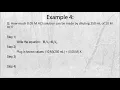 Dilutions Using M1V1 M2V2 equation