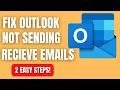 Download Lagu Fix Outlook Not Sending or Receiving Emails in 2 EASY STEPS