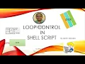 Loop Control in Ubuntu Shell Script Bengali
