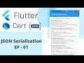JSON Data Serialization EP - 01 Flutter In Nepali