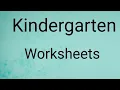 How to design worksheets kindergarten worksheets Draw the same patterns worksheets for kids