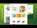 How To Make A Grocery Store Website Using HTML CSS JS