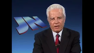 Jornal Nacional - Direito de resposta de Leonel Brizola | TV Globo (15/03/1994)