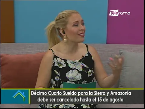 Décimo cuarto sueldo para la Sierra y Amazonía debe ser cancelado hasta el 15 de agosto