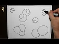 Daily Line Illusion 3D Balls Abstract Pattern Awesome Zentangle Drawing Satisfying Art