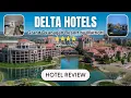 Delta Hotels by Marriot Grand Okanagan 4 Kelowna Honest Hotel Review Waterfront view 4K