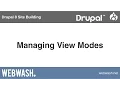 Drupal 8 Site Building 2 5 Managing View Modes