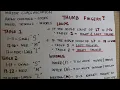 MAJOR CLASSIFICATION FINGERPRINT CLASSIFICATION FORMULA PERSONAL IDENTIFICATION