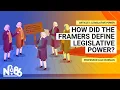 How Did the Framers Define Legislative Power No 86