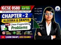 IGCSE Linear Programming Graph Corner Points Full Solution Step-by-Step
