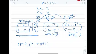 Dynamic Programming The Longest Common Subsequence Problem