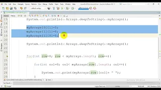 Multi Dimensional Array in Java Practice Emran Code Box