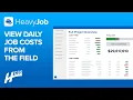 Job Costing Software to Easily View Your Daily Profits Losses HCSS HeavyJob