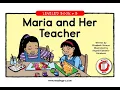 Reading A-Z Maria and Her Teacher Spanish English Educational Learning s