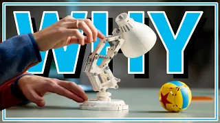 Why Pixar Luxo Jr Lamp is the perfect LEGO set