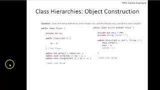 Class Hierarchies - Super call