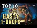 MTG TOP 10 One Mana Haste Creatures
