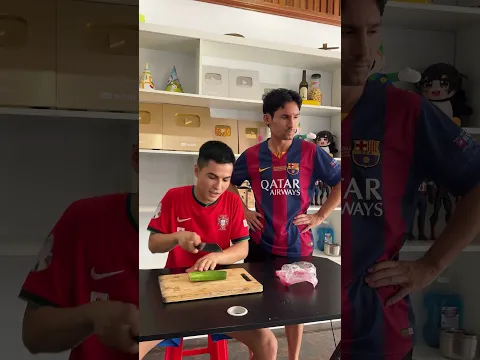 Ronaldo lừa Messi như thế nào? #ronaldo #funny