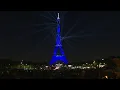 Lagu The Eiffel Tower marks its 130th birthday with a light show