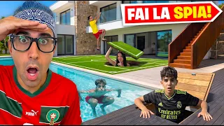 NASCODINO con la SPIA con il MINI ZBLITO nella TEK HOUSE..