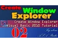 Visual Basic 2010 Tutorial Create Window Explorer 2 Display Folder and File